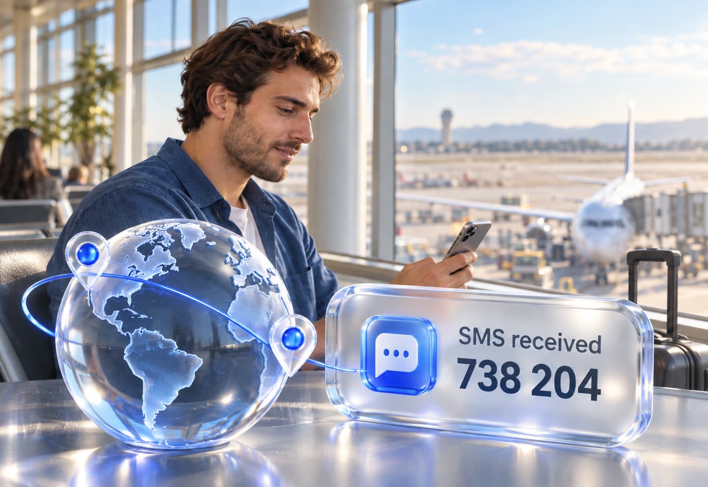 Staying reachable on a home number while abroad