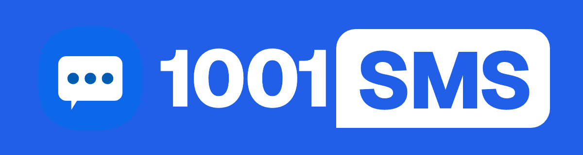 Lockup on brand blue